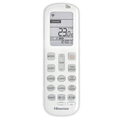 HISENSE Инверторные сплит-системы серии SILVER CRYSTAL SUPER DC Inverter (R32) AS-13UW4RVETG01(S)