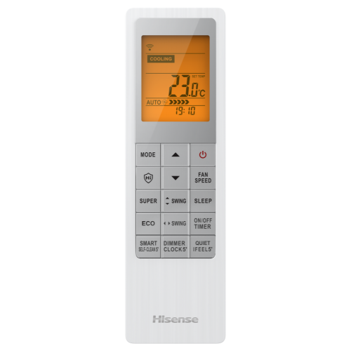 Внутренний блок настенного типа серии VIBE PRO SILVER MULTI EU DC Inverter AMS-12UW4RWUHD00(S) (комплект)